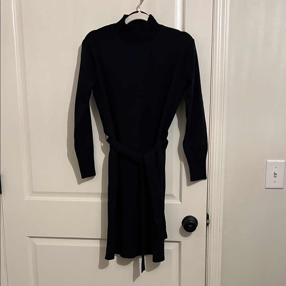 Banana Republic Black Long Sleeve Dress